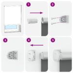 vidaXL Roleta Zatemnenie biela 65x150cm Šírka látky 60,7cm Polyester – Obrázok 6