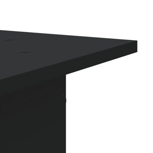 vidaXL Stojany na rastliny 2 ks čierne 30x30x60 cm kompozitné drevo – Obrázok 8