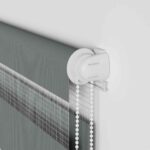 vidaXL Zebra roleta tmavošedá 100x150 cm šírka látky 95,9 cm polyester – Obrázok 10