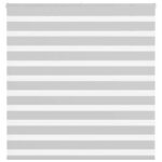 vidaXL Zebra roleta svetlosivá 145x100cm šírka látky 140,9cm polyester