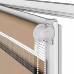 vidaXL Zebra roleta 40x150 cm šírka látky 35,9 cm polyester – Obrázok 11