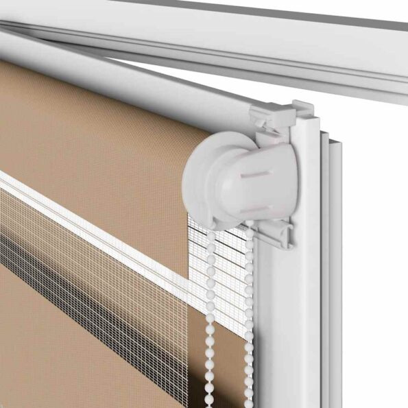 vidaXL Zebra roleta 40x150 cm šírka látky 35,9 cm polyester – Obrázok 11