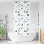 vidaXL Sprchová roleta, 110x240 cm, šírka látky 106 cm – Obrázok 2