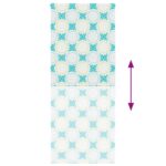 vidaXL Sprchová roleta, 90x240 cm, šírka látky 86 cm – Obrázok 5