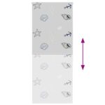 vidaXL Sprchová roleta, 100x240 cm, šírka látky 96 cm – Obrázok 5