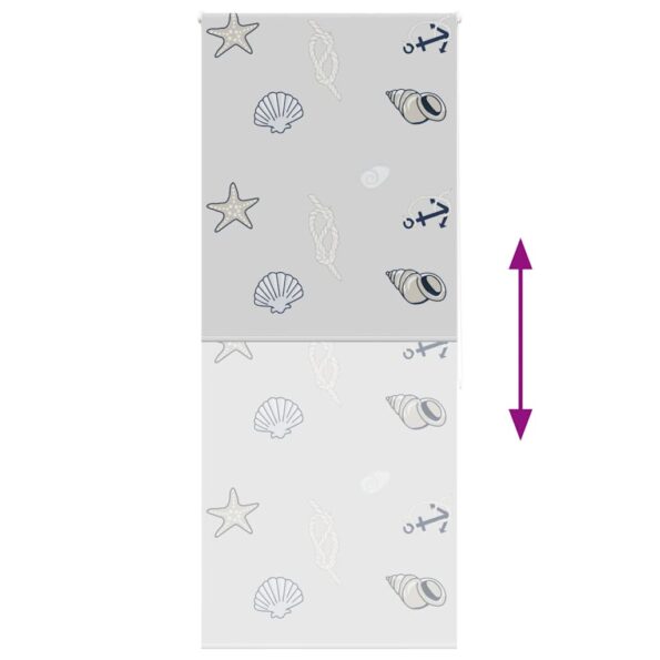 vidaXL Sprchová roleta, 100x240 cm, šírka látky 96 cm – Obrázok 5