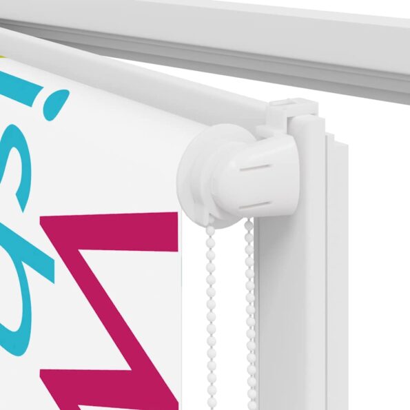 vidaXL Sprchová roleta, 130x240 cm, šírka látky 126 cm – Obrázok 9