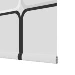 vidaXL Sprchová roleta, 90x240 cm, šírka látky 86 cm – Obrázok 12