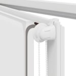 vidaXL Sprchová roleta, 90x240 cm, šírka látky 86 cm – Obrázok 9