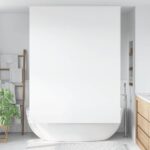 vidaXL Sprchová roleta, 100x240 cm, šírka látky 96 cm