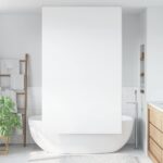 vidaXL Sprchová roleta, 120x240 cm, šírka látky 116 cm
