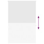 vidaXL Sprchová roleta, 150x240 cm, šírka látky 146 cm – Obrázok 5