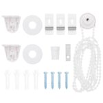 vidaXL Sprchová roleta s kazetou, 160x240 cm, šírka látky 156 cm – Obrázok 11