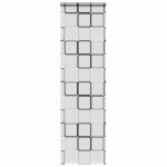 vidaXL Sprchová roleta s kazetou, 80x240 cm, šírka látky 76 cm