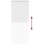 vidaXL Sprchová roleta s kazetou, 90x240 cm, šírka látky 86 cm – Obrázok 5