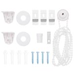 vidaXL Sprchová roleta s kazetou, 140x240 cm, šírka látky 136 cm – Obrázok 11