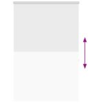 vidaXL Sprchová roleta s kazetou, 160x240 cm, šírka látky 156 cm – Obrázok 5