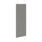 vidaXL plisovaná roleta antracit 45x150 cm Šírka látky 44,4 cm – Obrázok 4