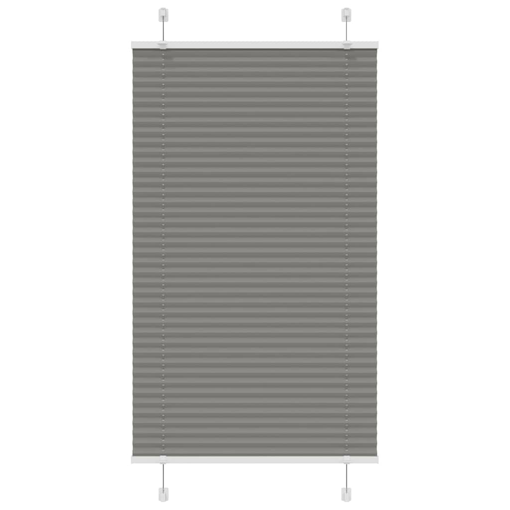 VXL8721158353894_a_en_hd_1.jpg vidaXL plisovaná roleta antracitová 80x150 cm Šírka látky 79,4 cm – Obrázok 1