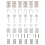 vidaXL plisovaná roleta čierna 105x150 cm Šírka látky 104,4 cm – Obrázok 12