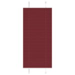vidaXL plisovaná roleta Bordeaux červená 60x150 cm Šírka látky 59,4 cm