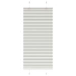 vidaXL plisovaná roleta svetlosivá 60x150 cm šírka látky 59,4 cm