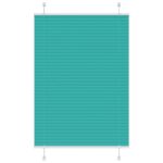 vidaXL plisovaná roleta benzínová zelená 100x150 cm šírka látky