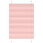 vidaXL plisovaná roleta ružová 95x150 cm Šírka látky 94,4 cm