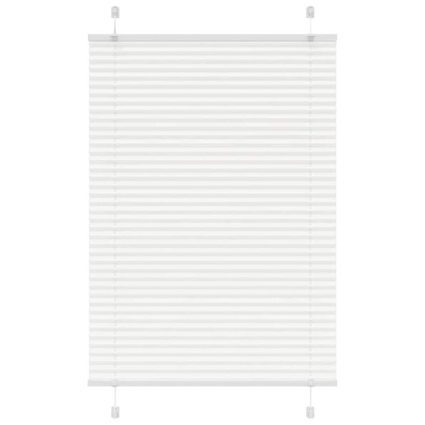 VXL8721158357847_a_en_hd_1.jpg vidaXL plisovaná roleta biela 100x100 cm šírka látky 99,4 cm – Obrázok 1