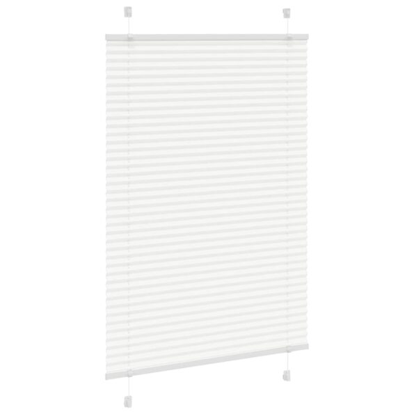 VXL8721158357847_g_en_hd_2.jpg vidaXL plisovaná roleta biela 100x100 cm šírka látky 99,4 cm – Obrázok 3