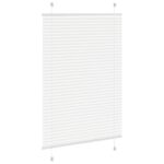 vidaXL plisovaná roleta biela 100x100 cm šírka látky 99,4 cm – Obrázok 4