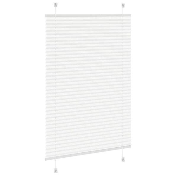 VXL8721158357847_g_en_hd_3.jpg vidaXL plisovaná roleta biela 100x100 cm šírka látky 99,4 cm – Obrázok 4