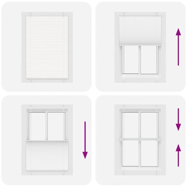 VXL8721158357847_g_en_hd_6.jpg vidaXL plisovaná roleta biela 100x100 cm šírka látky 99,4 cm – Obrázok 7