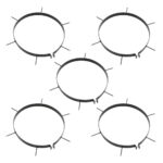 vidaXL Záhradný valec s prevzdušňovačom čierny 63 l železo – Obrázok 4