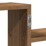 vidaXL Nástenná polica dub artisan 104x15x49 cm kompozitné drevo – Obrázok 9