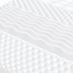 vidaXL Penový matrac pre deti biely 80x160 cm 7 zón tvrdosť 20 ILD – Obrázok 5