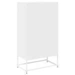 vidaXL Highboard White 68x39x123 cm Oceľ – Obrázok 8