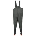 VidaXL Prsné topánky s čižmami tmavozelené, veľkosť 43 – Obrázok 4