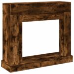vidaXL Obloženie krbu dymový dub 100x30x87,5 cm kompozitné drevo – Obrázok 2