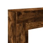 vidaXL Obloženie krbu dymový dub 100x30x87,5 cm kompozitné drevo – Obrázok 7