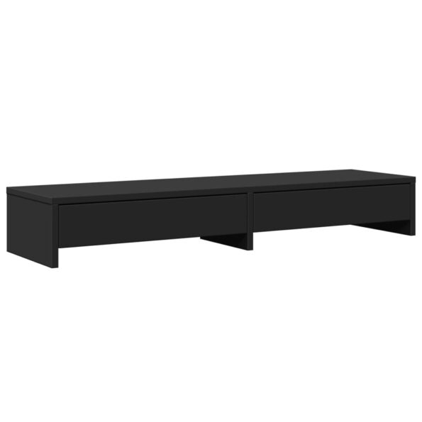 VXL8721158389596_a_en_hd_1.jpg vidaXL Stojan na monitor a zásuvky čierny 100x27x15cm masívna borovica – Obrázok 2
