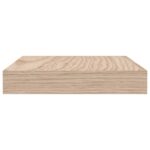 vidaXL Plávajúca polica 60x23,5x4 cm, kompozitné drevo – Obrázok 4