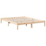 vidaXL Extra dlhá posteľ bez matraca 160x210 cm masívna borovica – Obrázok 3