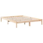 vidaXL Extra dlhá posteľ bez matraca 160x210 cm masívna borovica – Obrázok 6
