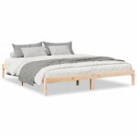 vidaXL Extra dlhá posteľ bez matraca 180x210 cm masívna borovica – Obrázok 2