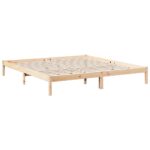 vidaXL Extra dlhá posteľ bez matraca 180x210 cm masívna borovica – Obrázok 3