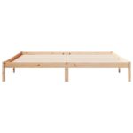 vidaXL Extra dlhá posteľ bez matraca 180x210 cm masívna borovica – Obrázok 4