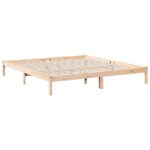vidaXL Extra dlhá posteľ bez matraca 180x210 cm masívna borovica – Obrázok 6