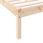 vidaXL Extra dlhá posteľ bez matraca 180x210 cm masívna borovica – Obrázok 7