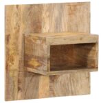 vidaXL Nočná skrinka 50x27x50 cm Masívne hrubé drevo Mango – Obrázok 11